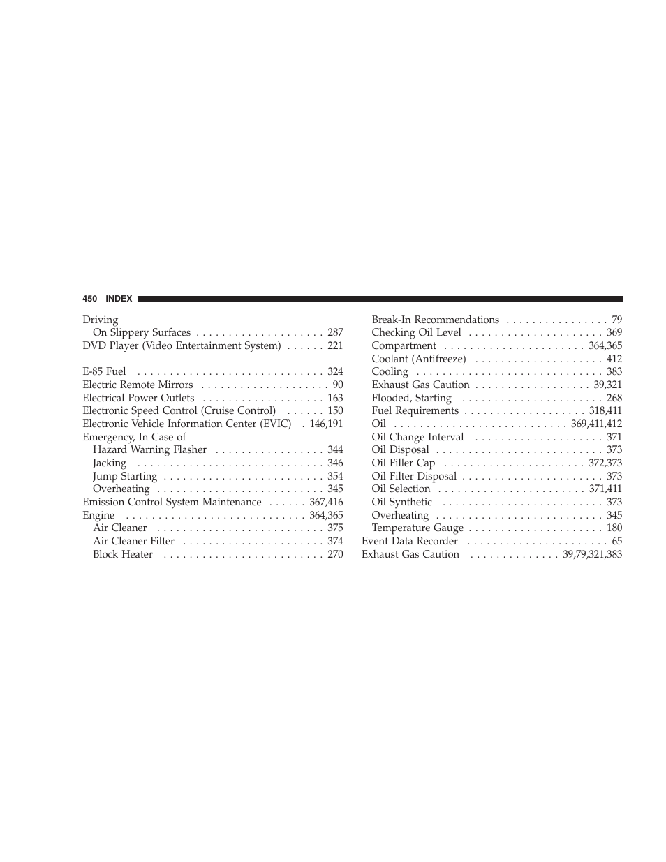 Chrysler 2007 Pacifica User Manual | Page 450 / 464