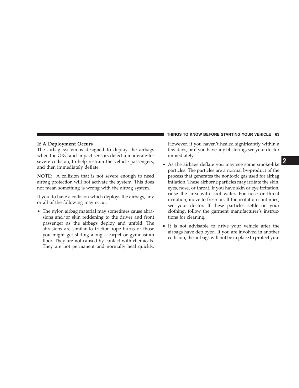Chrysler 2007 Pacifica User Manual | Page 63 / 464