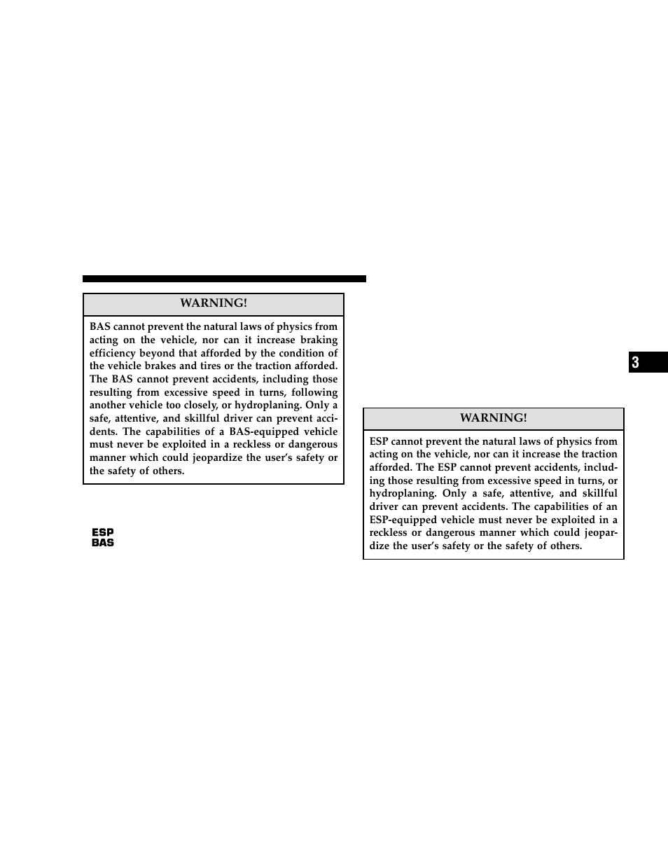 Electronic stability program (esp), If equipped | Chrysler 2006 300 User Manual | Page 117 / 392