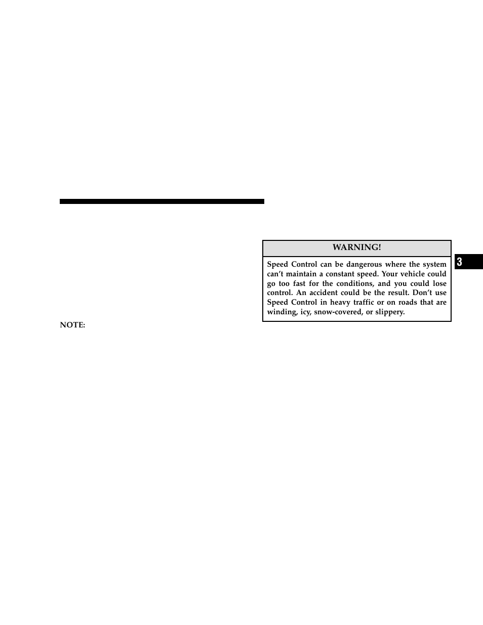 To accelerate for passing | Chrysler 2006 300 User Manual | Page 121 / 392