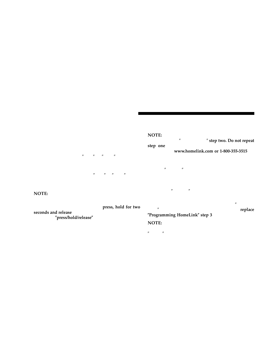 Canadian programming/gate programming | Chrysler 2006 300 User Manual | Page 126 / 392