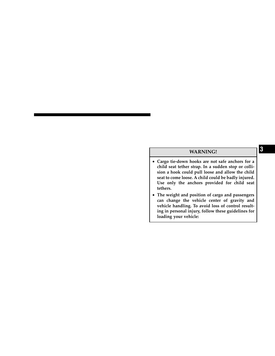 Storage, Console features, Cargo tie-down hooks | Chrysler 2006 300 User Manual | Page 135 / 392