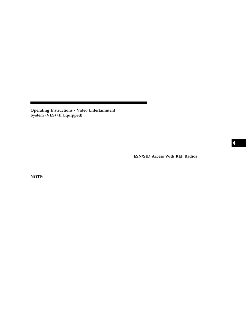 Satellite radio — if equipped, System activation, Electronic serial number/sirius identification | Number (esn/sid) | Chrysler 2006 300 User Manual | Page 183 / 392