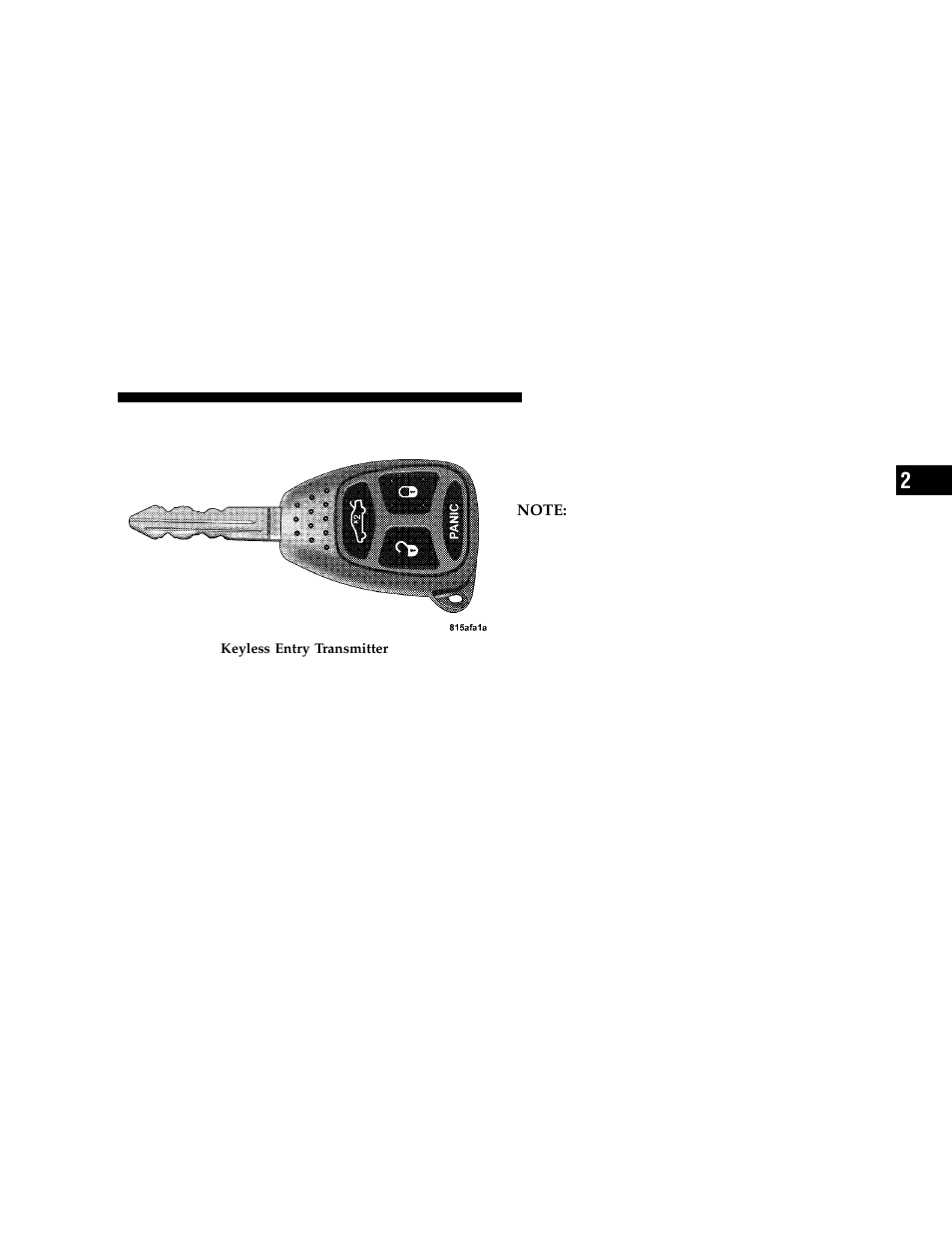 To unlock the doors | Chrysler 2006 300 User Manual | Page 21 / 392