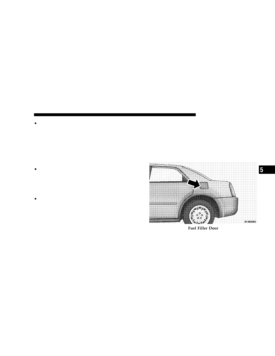 Adding fuel, Fuel filler cap (gas cap) | Chrysler 2006 300 User Manual | Page 257 / 392