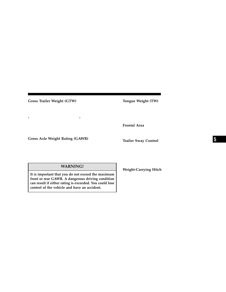 Chrysler 2006 300 User Manual | Page 263 / 392