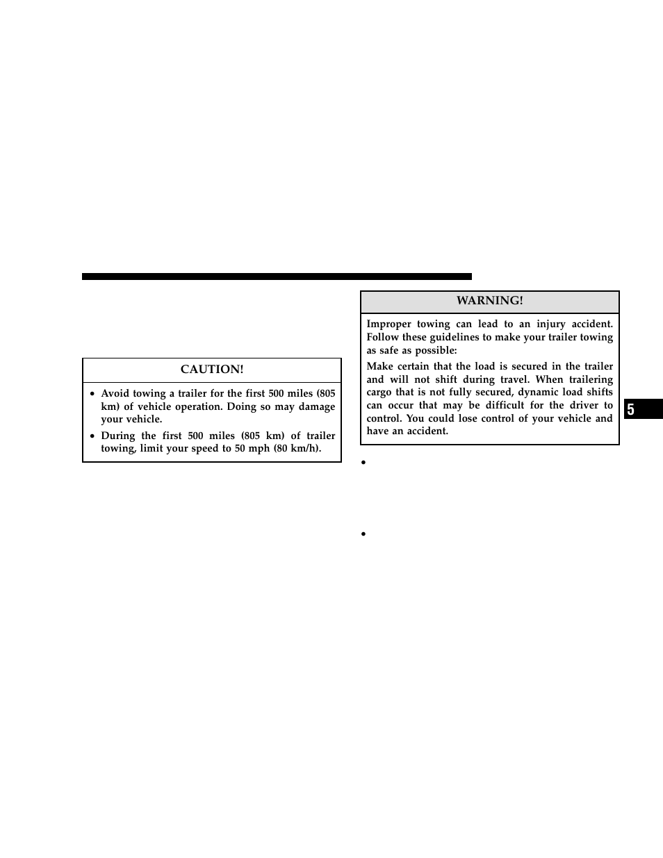 Towing requirements | Chrysler 2006 300 User Manual | Page 267 / 392