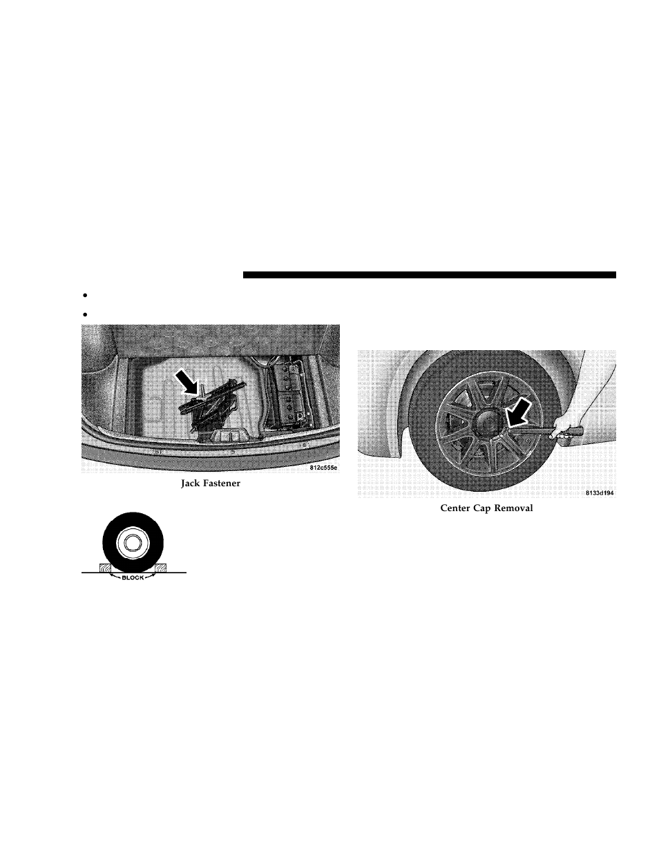 Jacking and changing a tire | Chrysler 2006 300 User Manual | Page 278 / 392