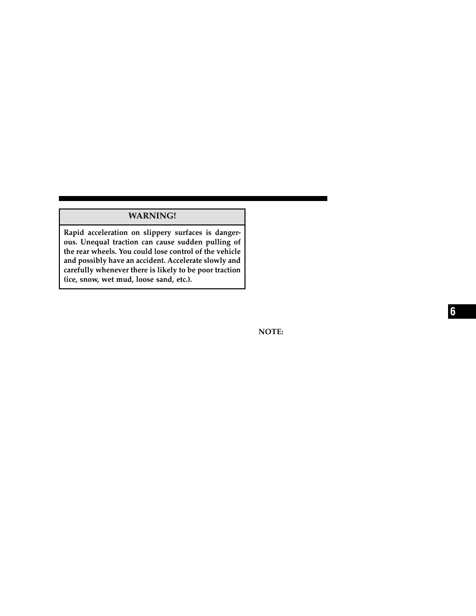 Traction, Freeing a stuck vehicle | Chrysler 2006 300 User Manual | Page 285 / 392