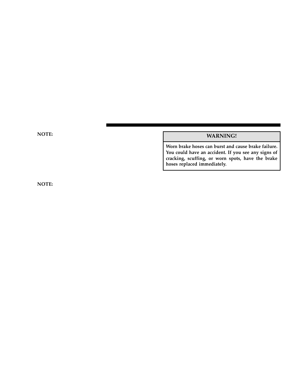 Brake fluid level check | Chrysler 2006 300 User Manual | Page 318 / 392
