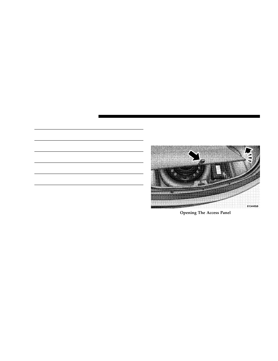 Rear power distribution center | Chrysler 2006 300 User Manual | Page 328 / 392