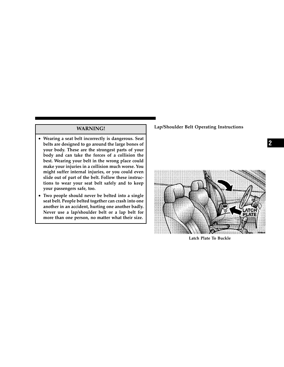 Chrysler 2006 300 User Manual | Page 33 / 392