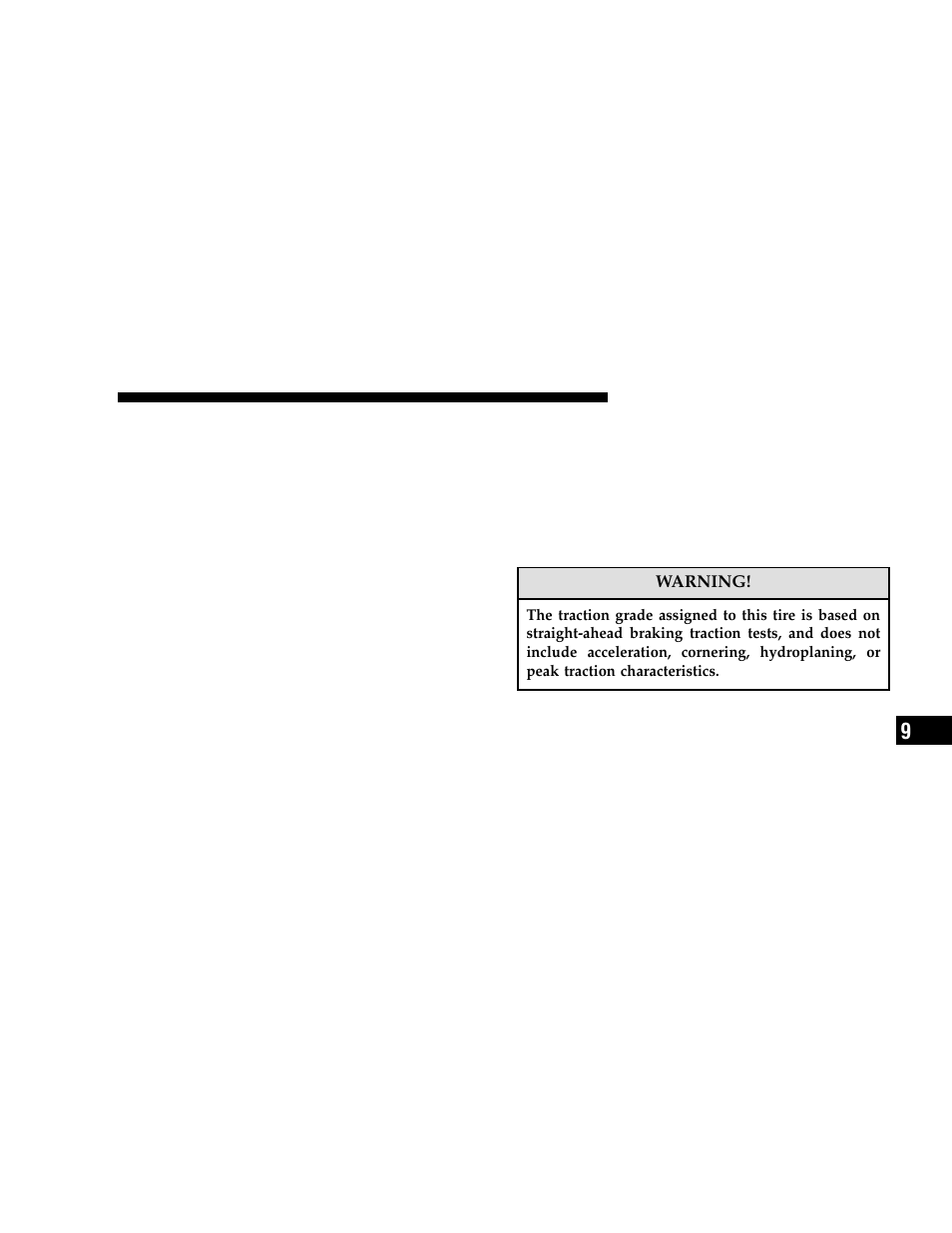 Department of transportation uniform tire, Quality grades, Treadwear | Traction grades | Chrysler 2006 300 User Manual | Page 371 / 392
