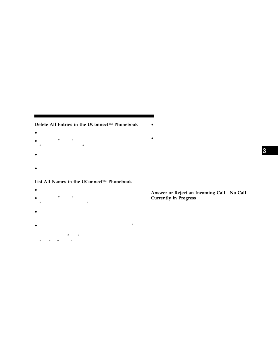 Phone call features | Chrysler 2006 300 User Manual | Page 77 / 392