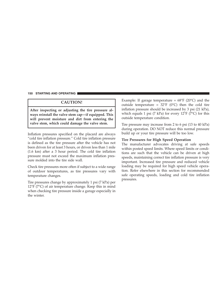 Chrysler Crossfire SRT6 User Manual | Page 150 / 280