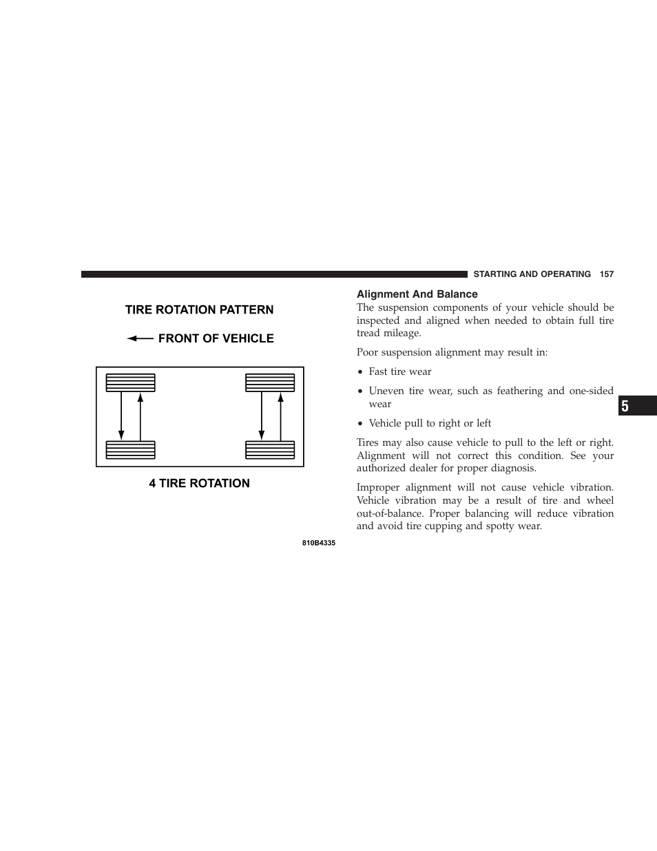 Chrysler Crossfire SRT6 User Manual | Page 157 / 280
