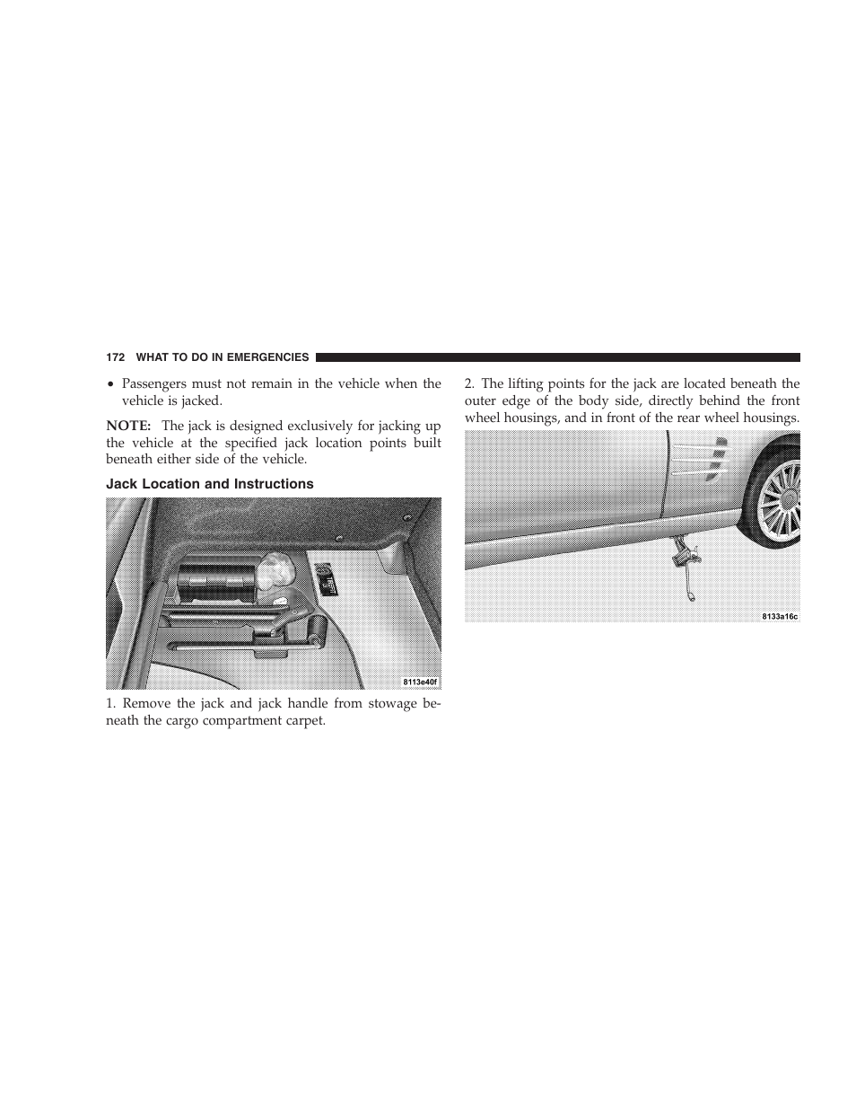 Chrysler Crossfire SRT6 User Manual | Page 172 / 280