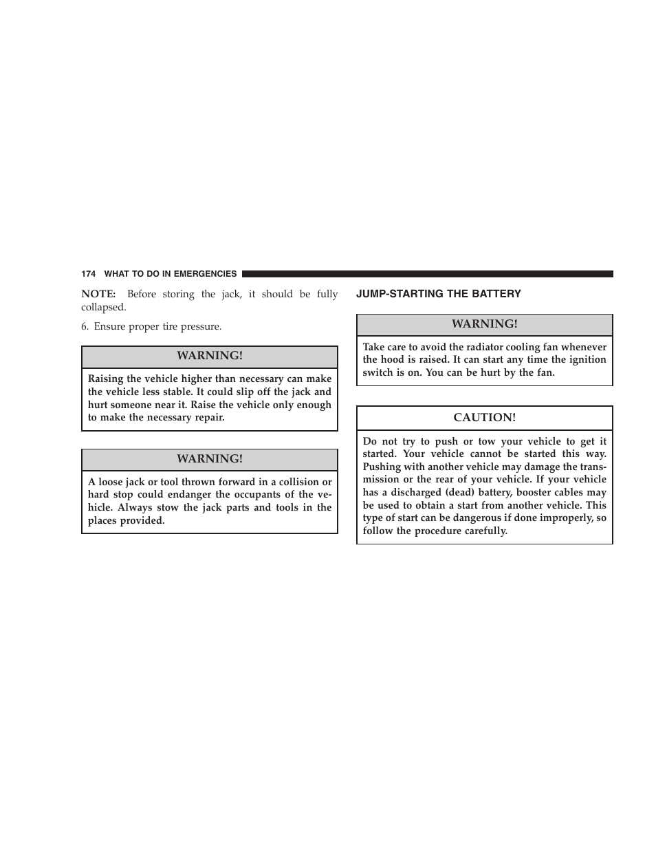 Chrysler Crossfire SRT6 User Manual | Page 174 / 280