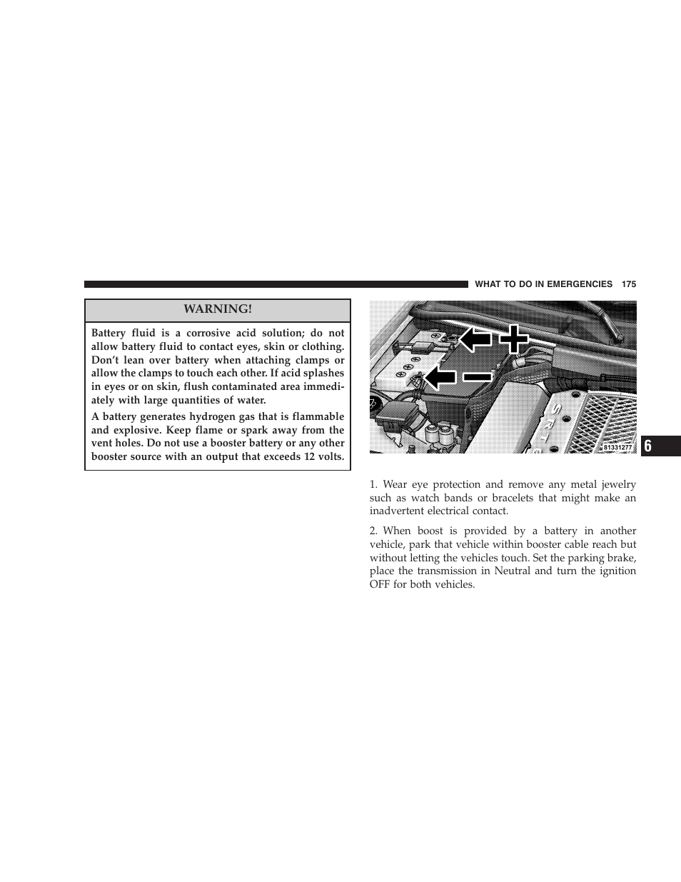 Chrysler Crossfire SRT6 User Manual | Page 175 / 280