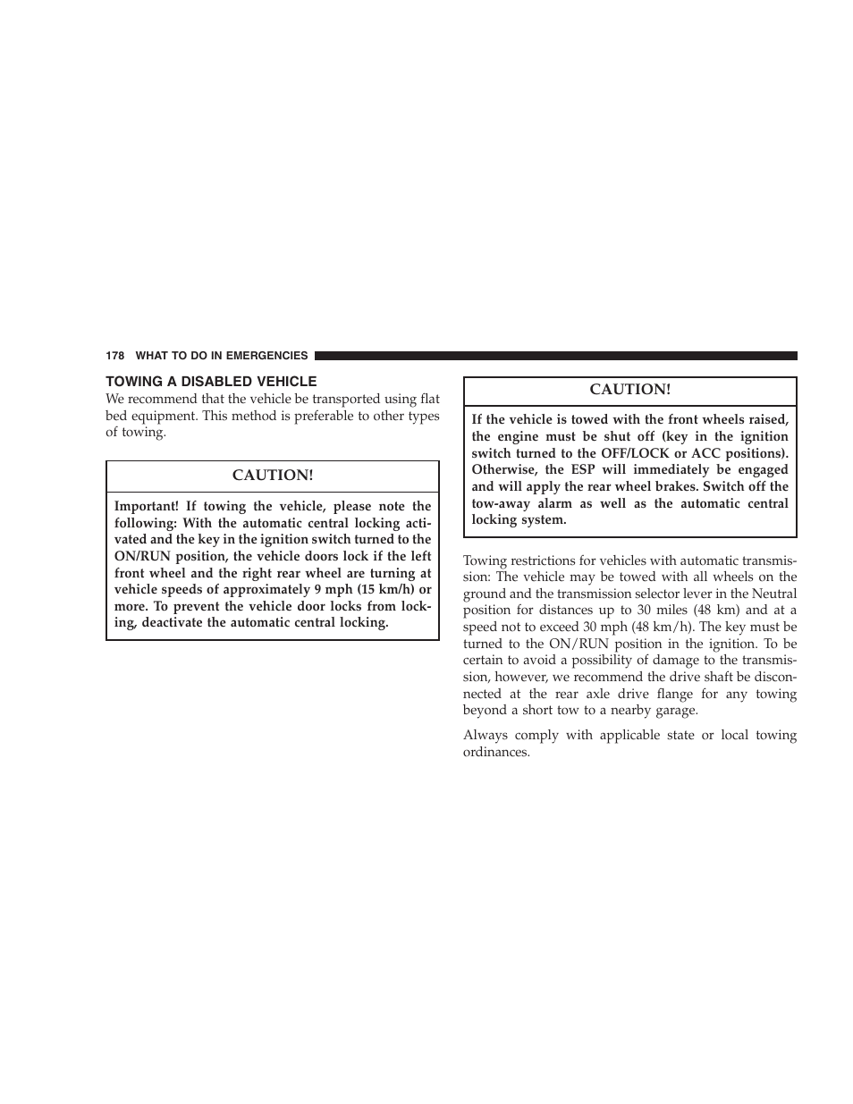 Chrysler Crossfire SRT6 User Manual | Page 178 / 280