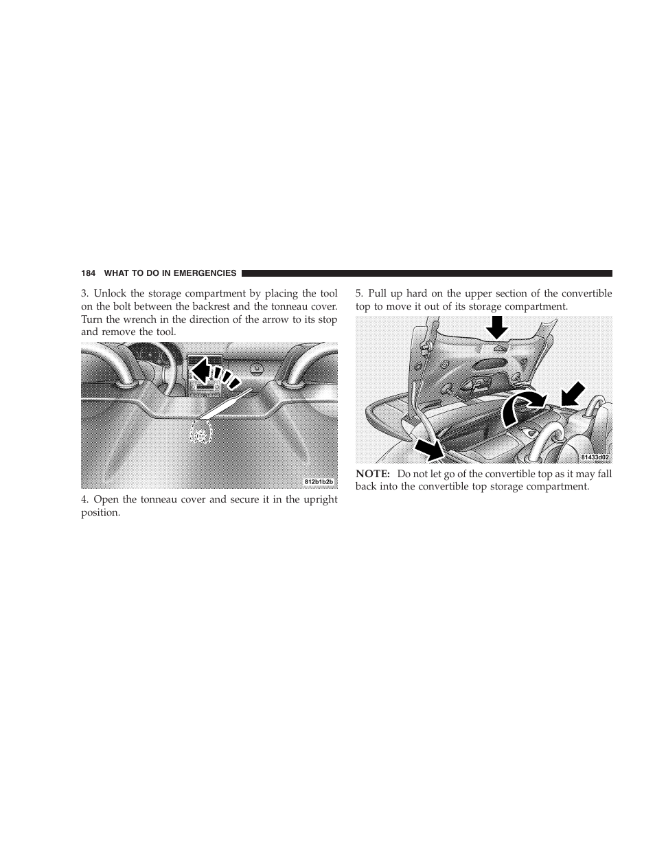 Chrysler Crossfire SRT6 User Manual | Page 184 / 280