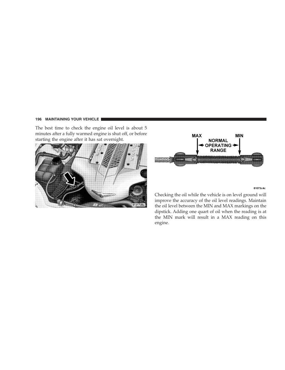 Chrysler Crossfire SRT6 User Manual | Page 196 / 280