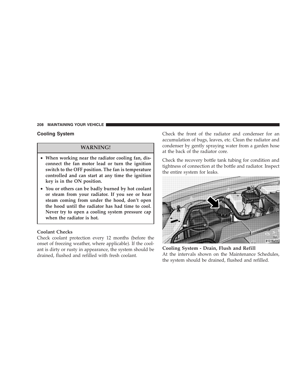 Chrysler Crossfire SRT6 User Manual | Page 208 / 280