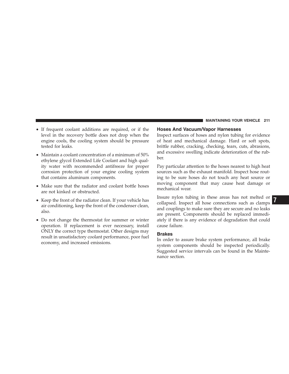 Chrysler Crossfire SRT6 User Manual | Page 211 / 280