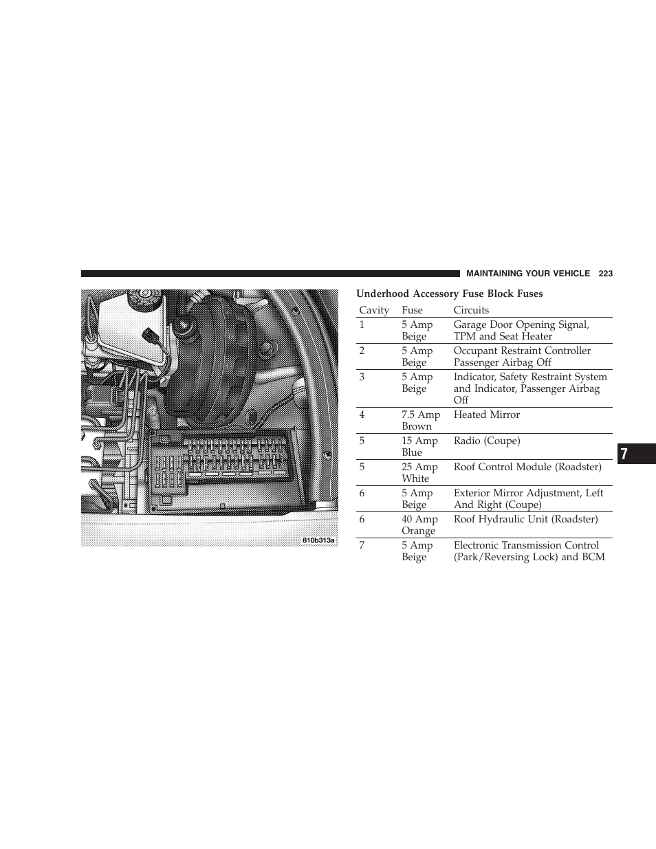 Chrysler Crossfire SRT6 User Manual | Page 223 / 280