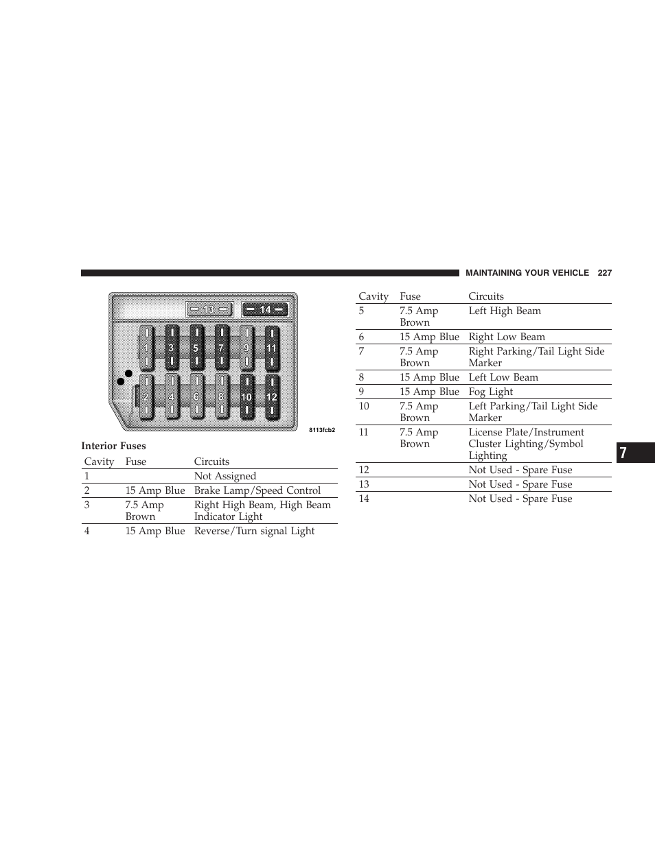 Chrysler Crossfire SRT6 User Manual | Page 227 / 280