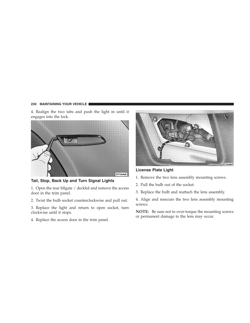 Chrysler Crossfire SRT6 User Manual | Page 230 / 280