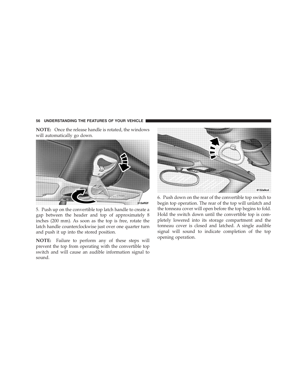 Chrysler Crossfire SRT6 User Manual | Page 56 / 280