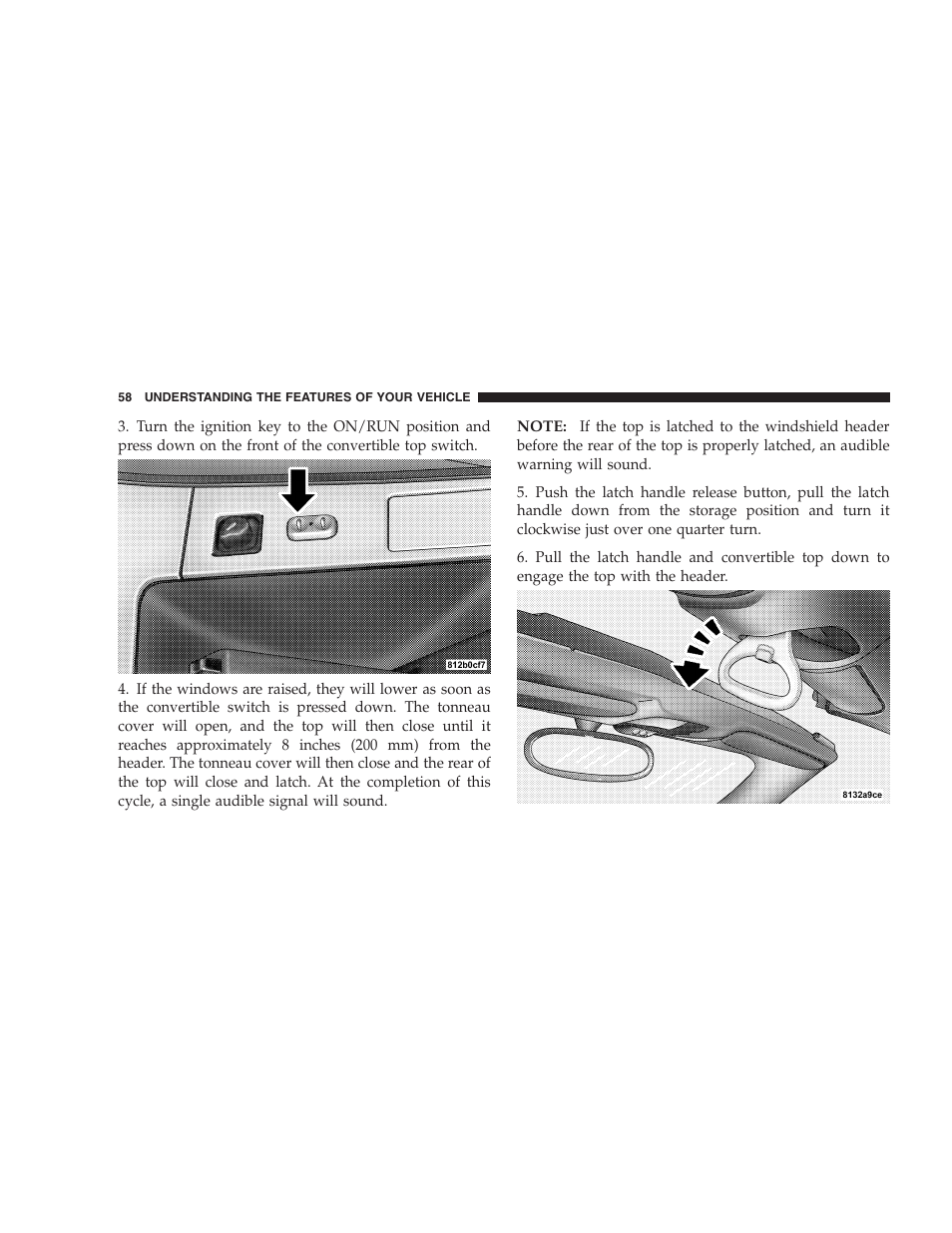 Chrysler Crossfire SRT6 User Manual | Page 58 / 280