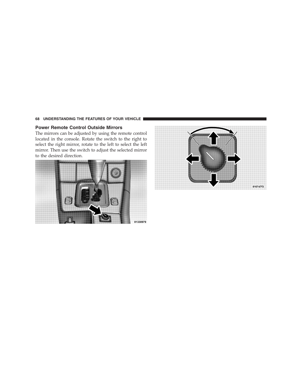 Chrysler Crossfire SRT6 User Manual | Page 68 / 280