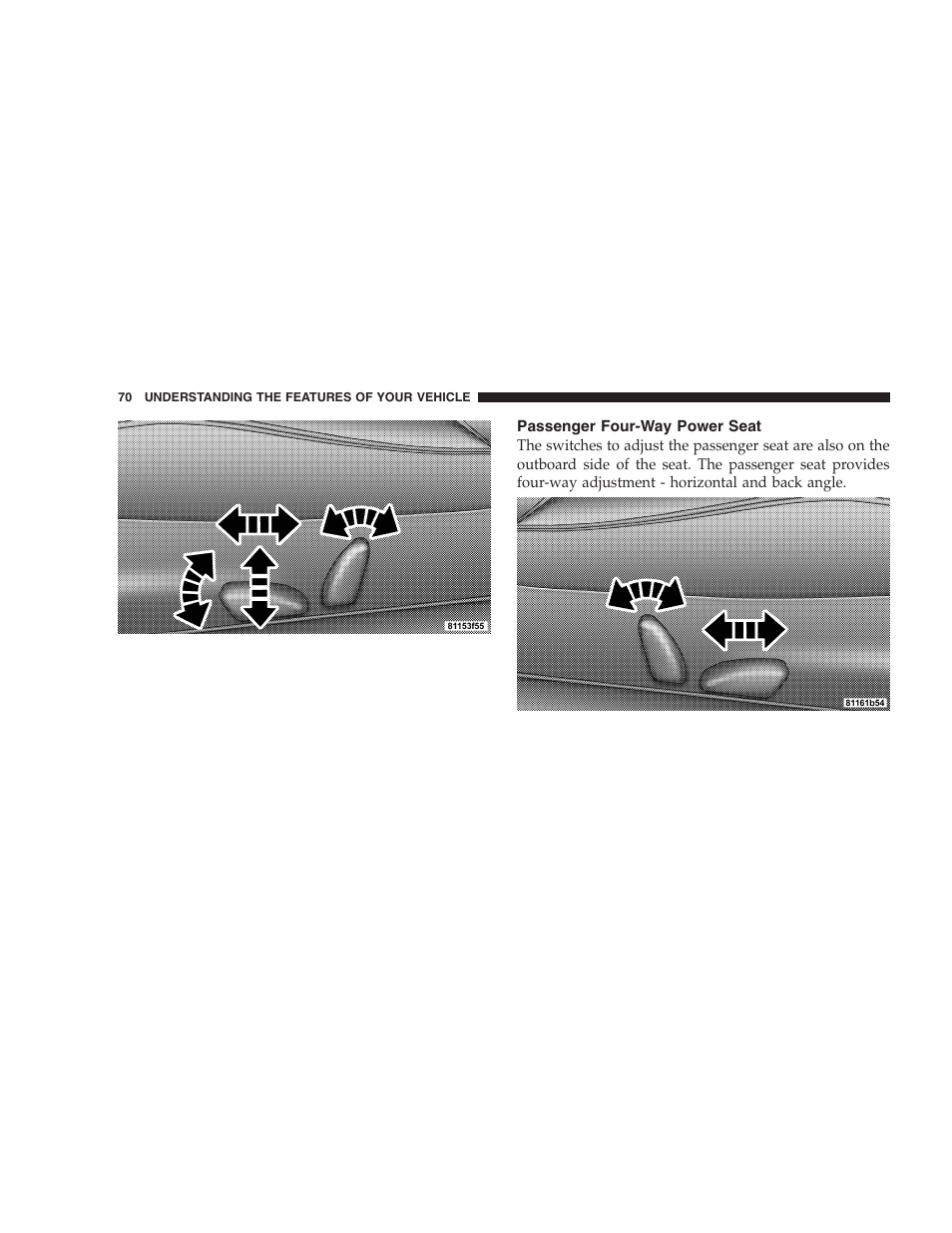 Chrysler Crossfire SRT6 User Manual | Page 70 / 280