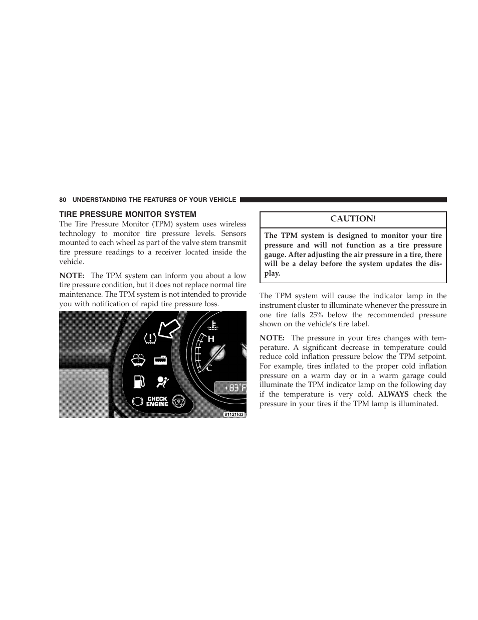 Chrysler Crossfire SRT6 User Manual | Page 80 / 280