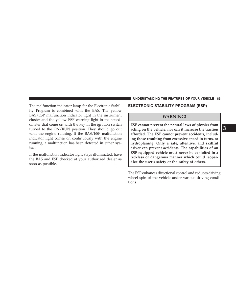 Chrysler Crossfire SRT6 User Manual | Page 83 / 280