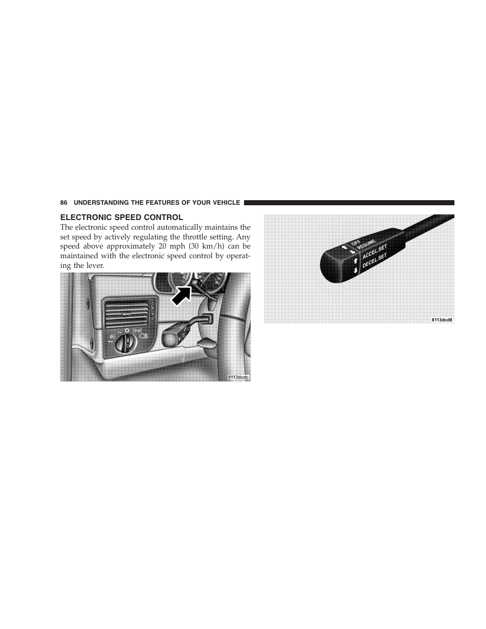Chrysler Crossfire SRT6 User Manual | Page 86 / 280
