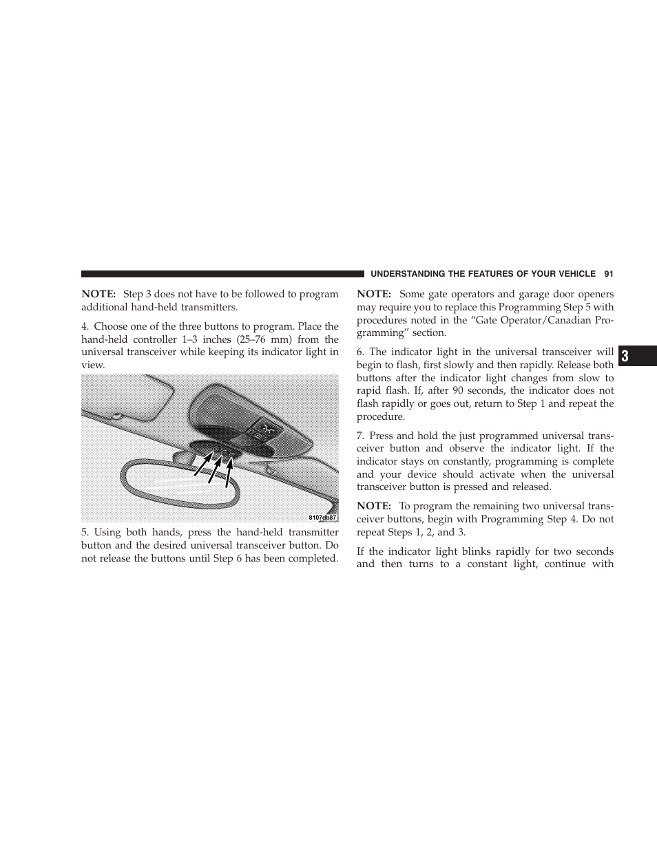 Chrysler Crossfire SRT6 User Manual | Page 91 / 280