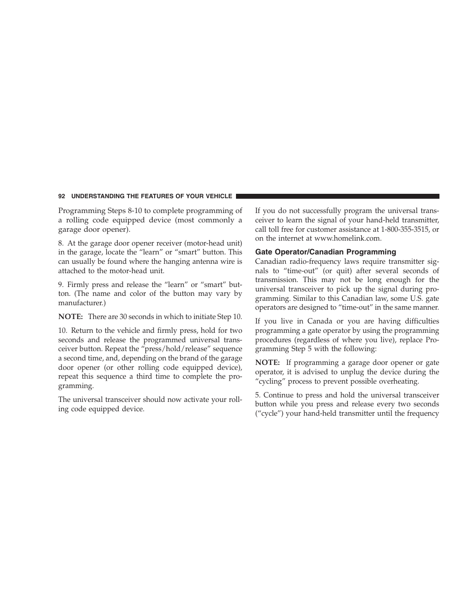 Chrysler Crossfire SRT6 User Manual | Page 92 / 280