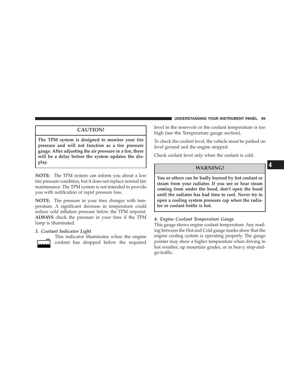 Chrysler Crossfire SRT6 User Manual | Page 99 / 280