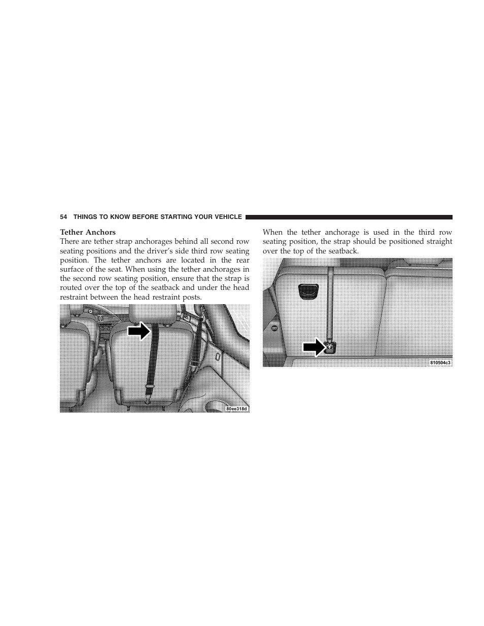 Chrysler 2005 Pacifica Touring User Manual | Page 54 / 376