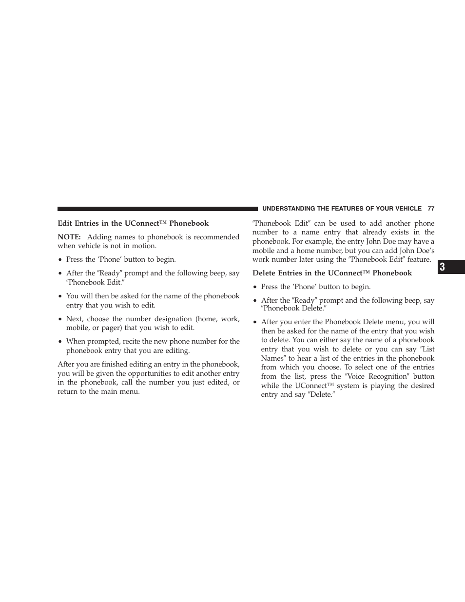 Chrysler 2005 Pacifica Touring User Manual | Page 77 / 376