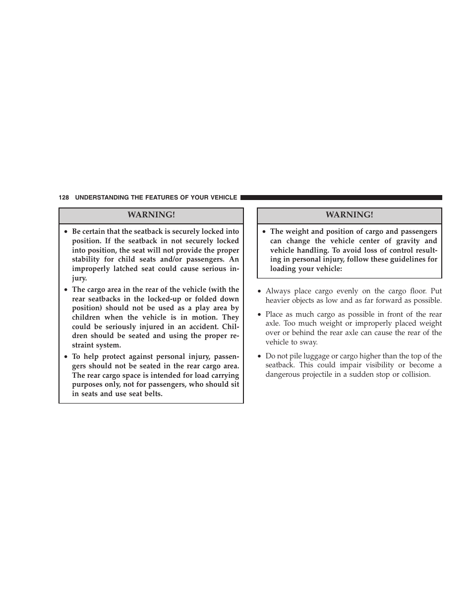 Chrysler 2007 300 SRT8 User Manual | Page 128 / 360