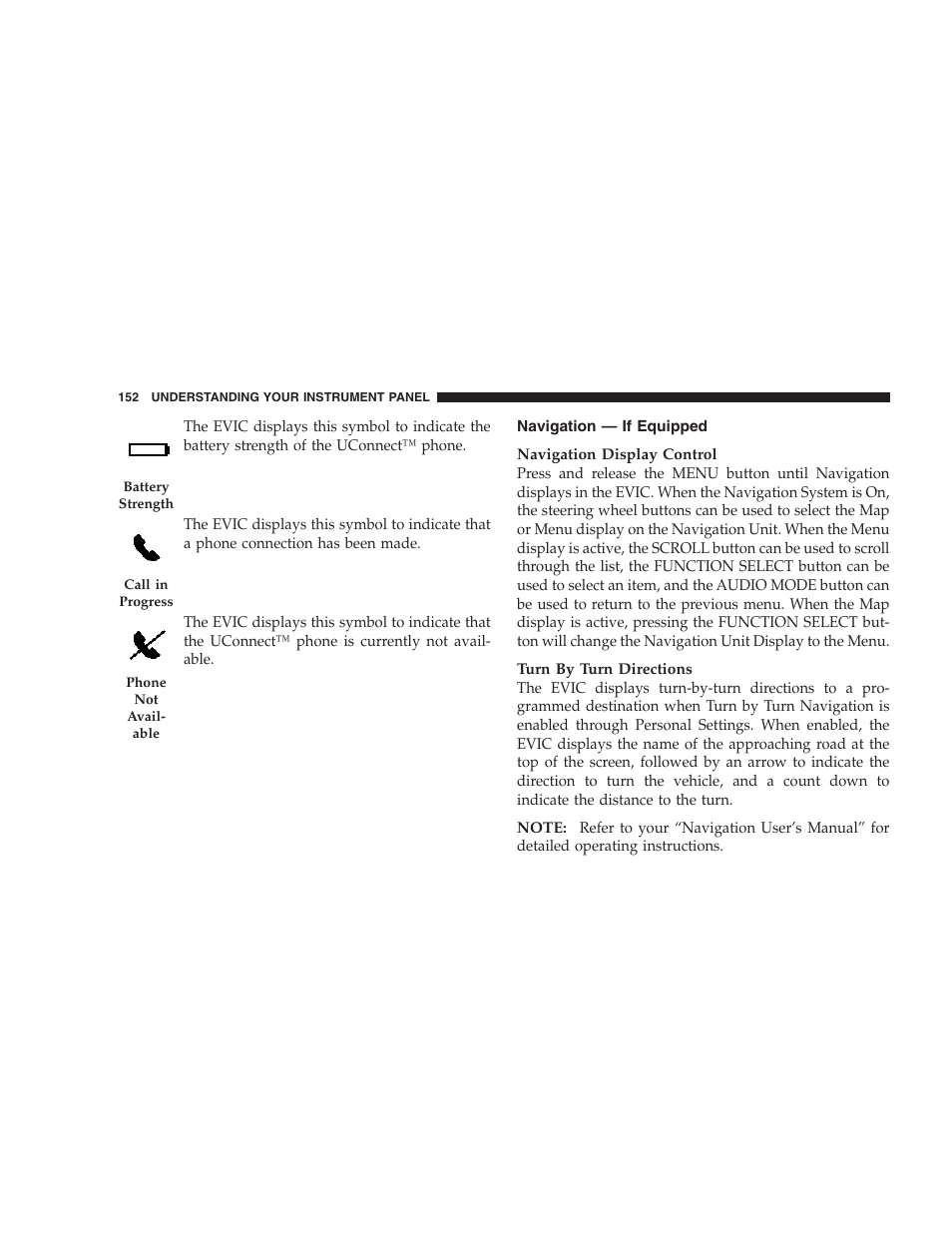 Navigation — if equipped | Chrysler 2007 300 SRT8 User Manual | Page 152 / 360