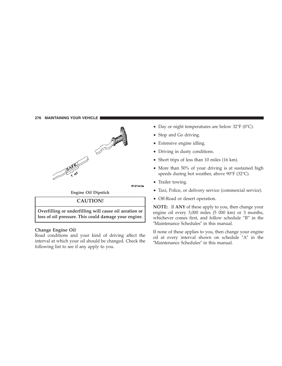 Chrysler 2007 300 SRT8 User Manual | Page 276 / 360