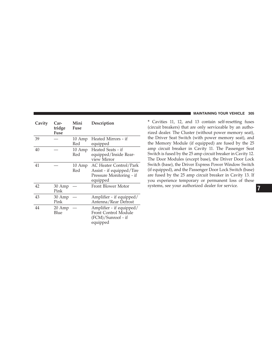 Chrysler 2007 300 SRT8 User Manual | Page 305 / 360