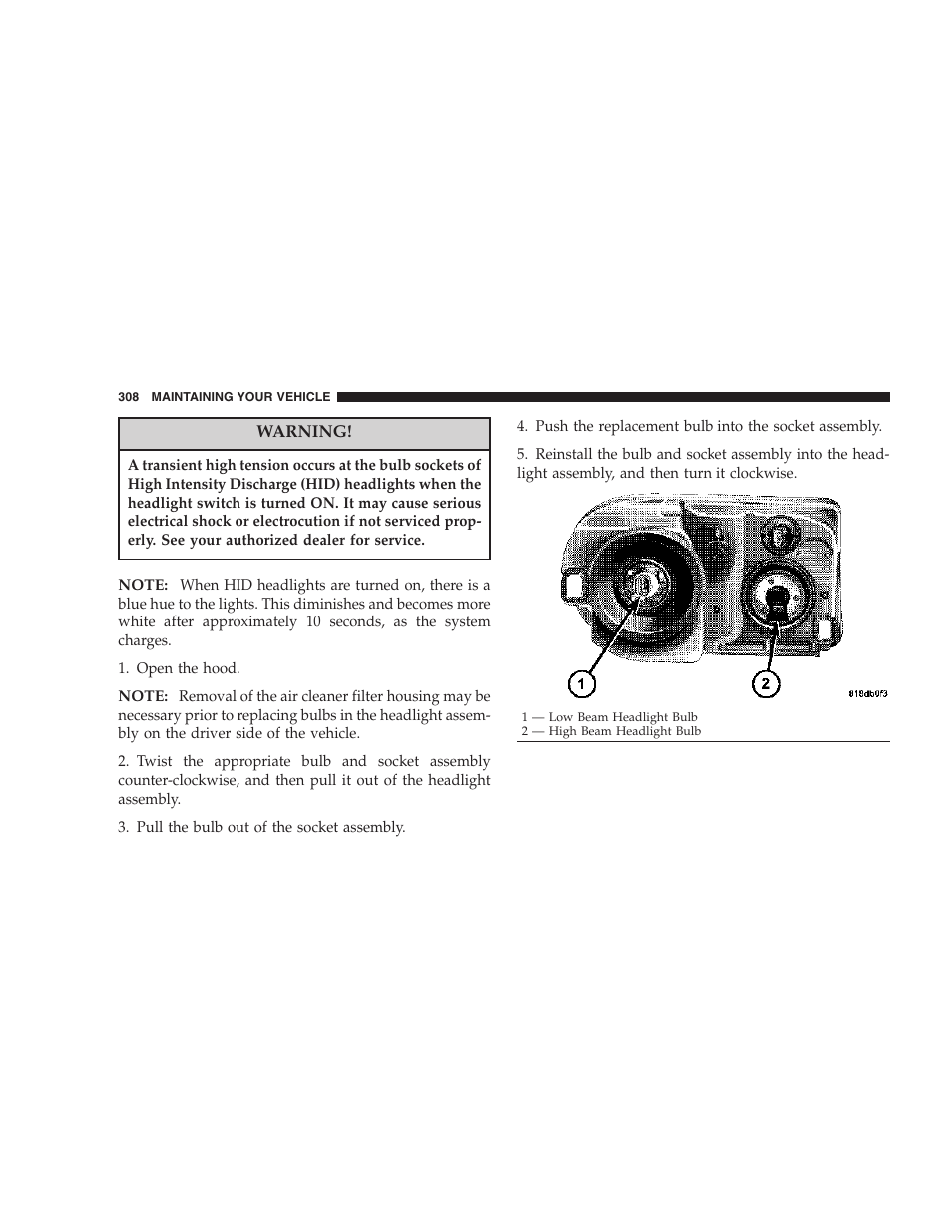 Chrysler 2007 300 SRT8 User Manual | Page 308 / 360