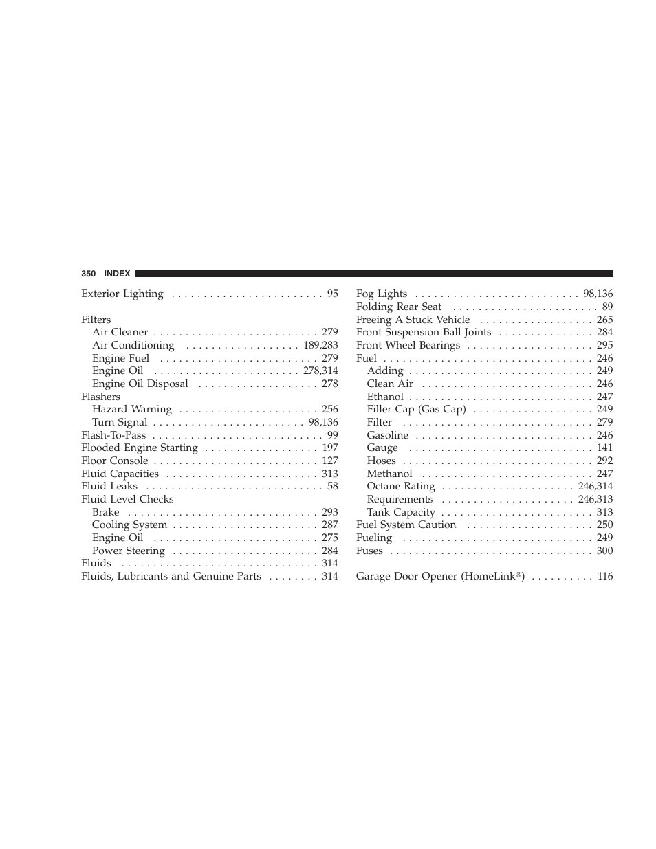 Chrysler 2007 300 SRT8 User Manual | Page 350 / 360