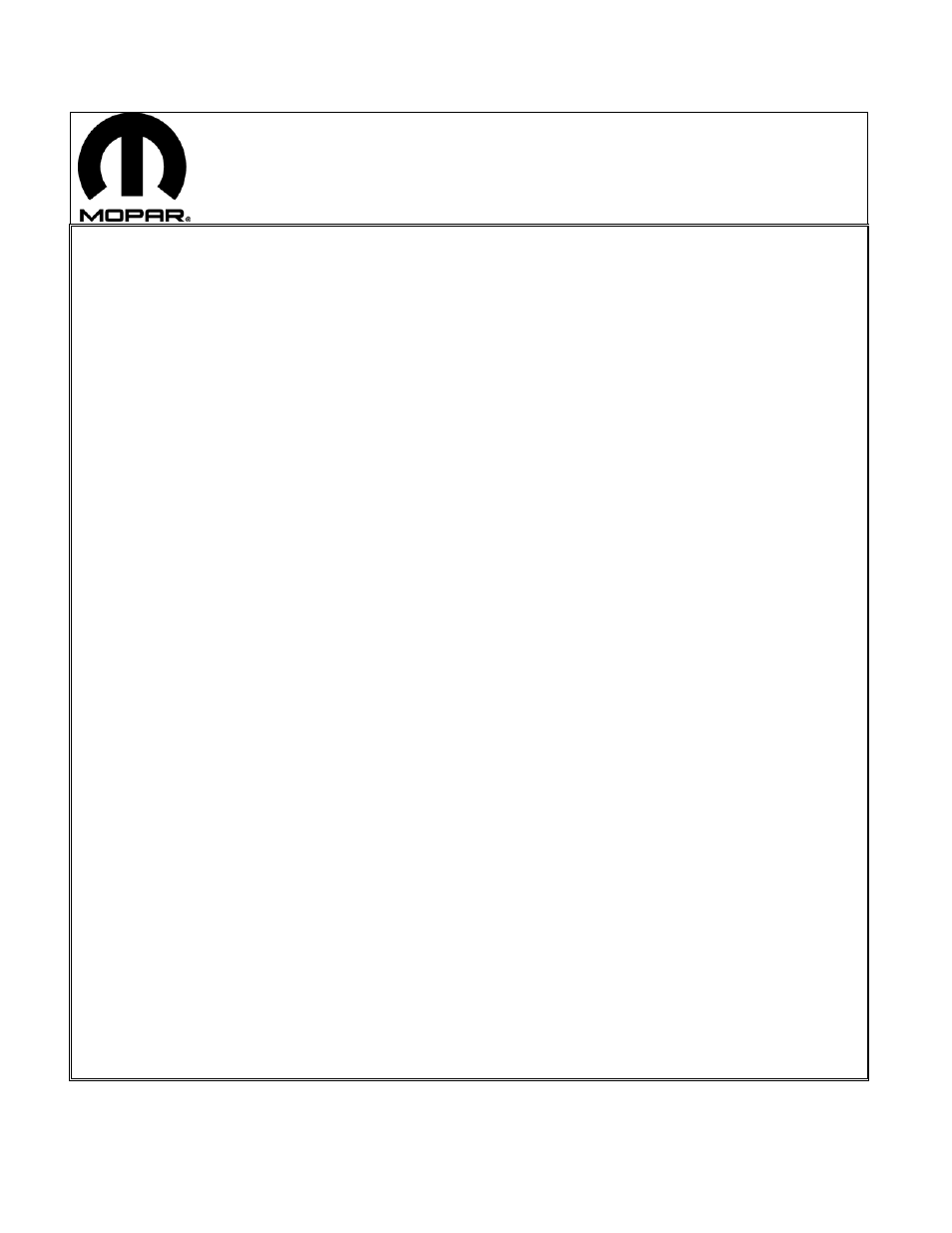 Mopar K6860631 User Manual | 166 pages